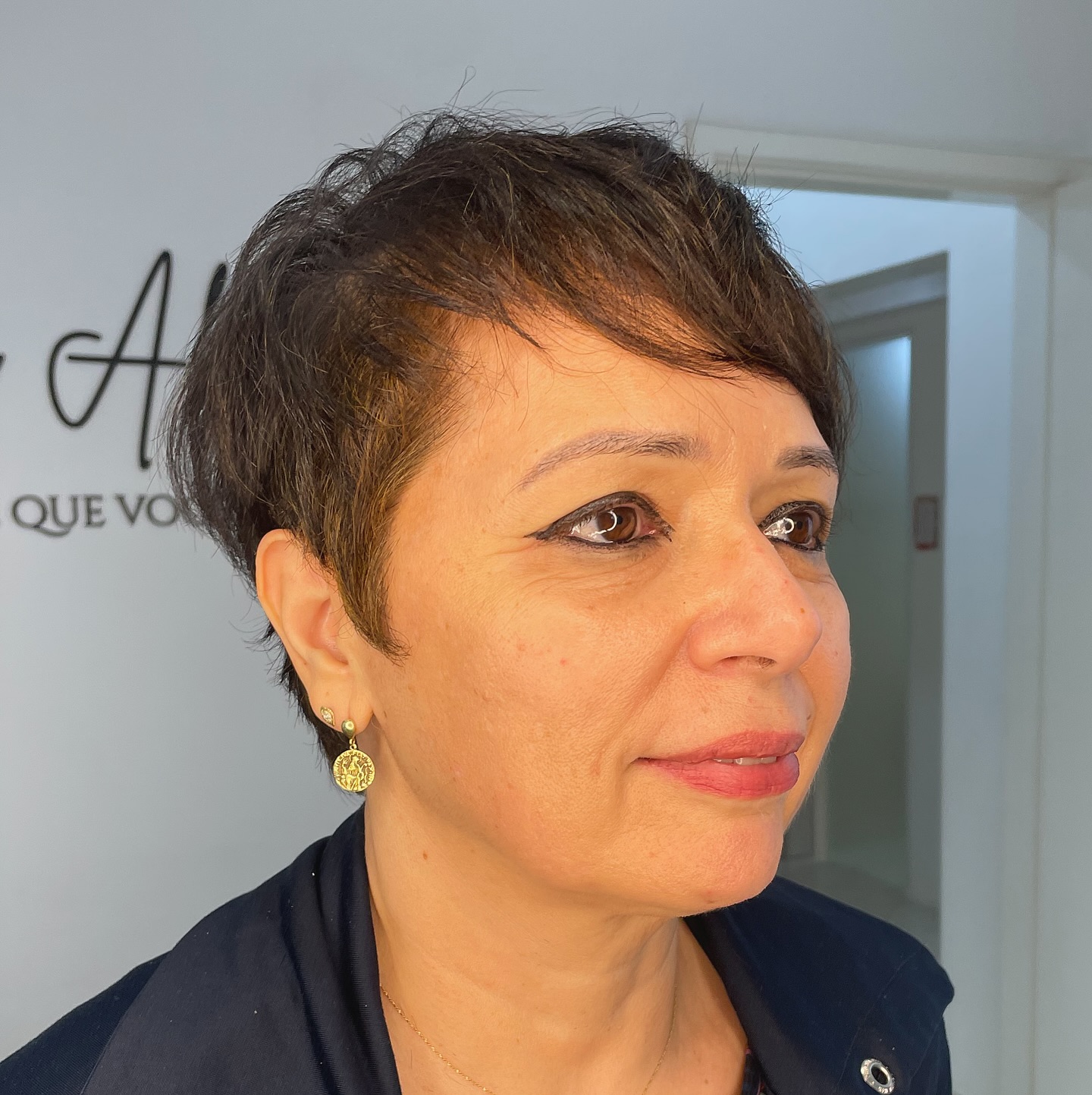 Modern Textured Pixie for Fine Hair