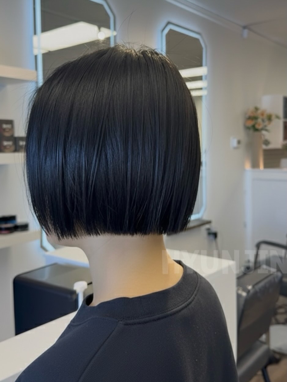 Polished Asymmetrical Precision Bob