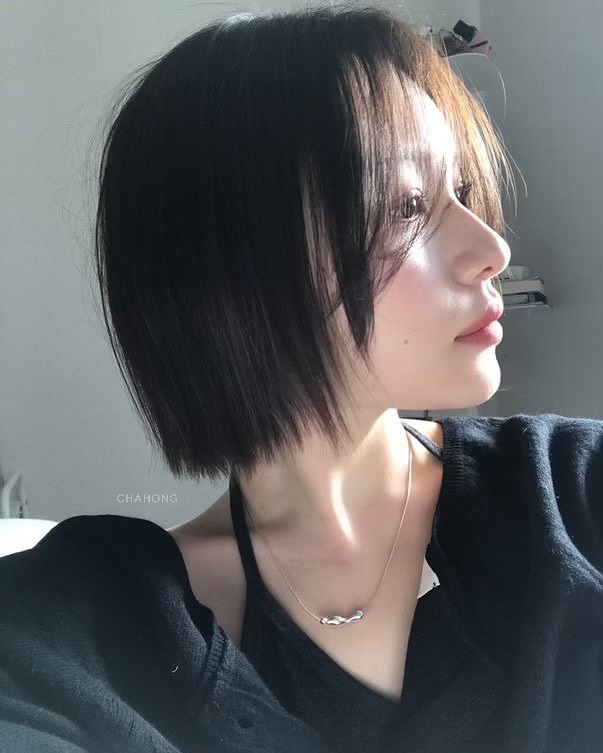 Sleek Bob with Subtle Layers