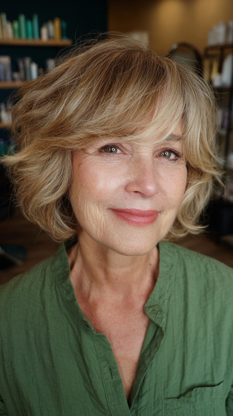 Layered Golden Waves with Volume Boost