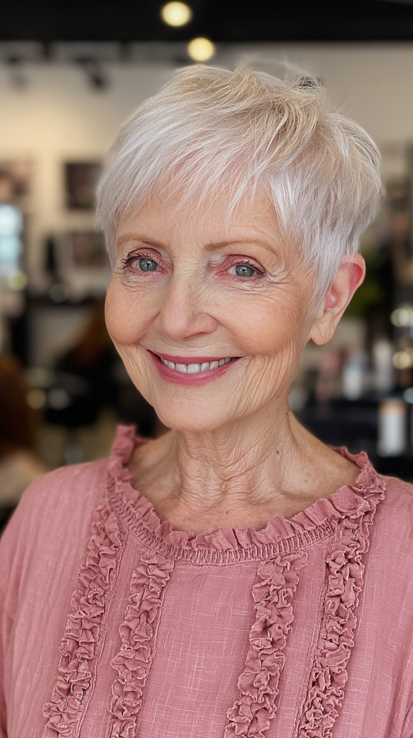 Refined Silver Pixie with Defined Peaks