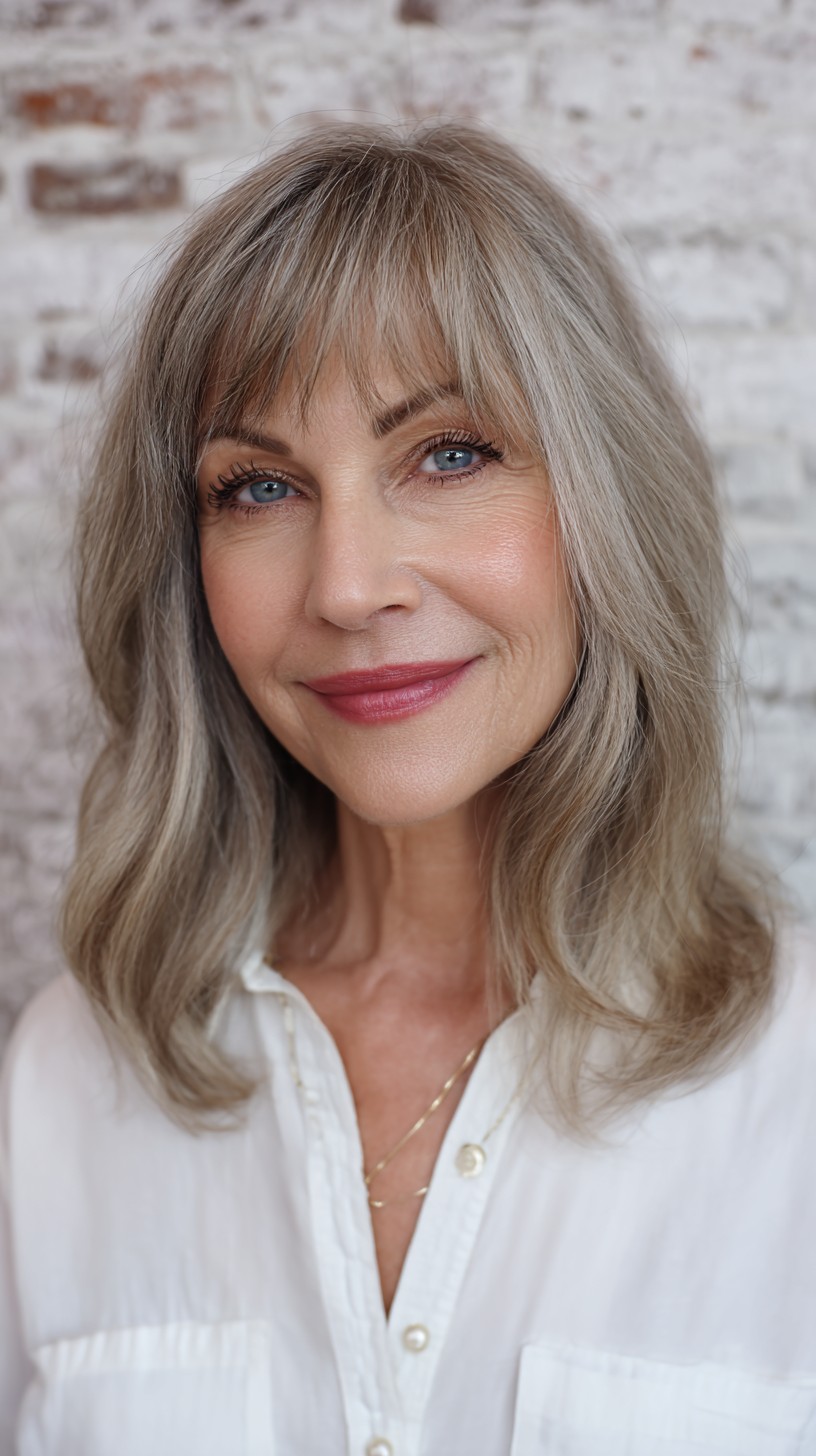 Silver Ash Layers with Soft Fringe