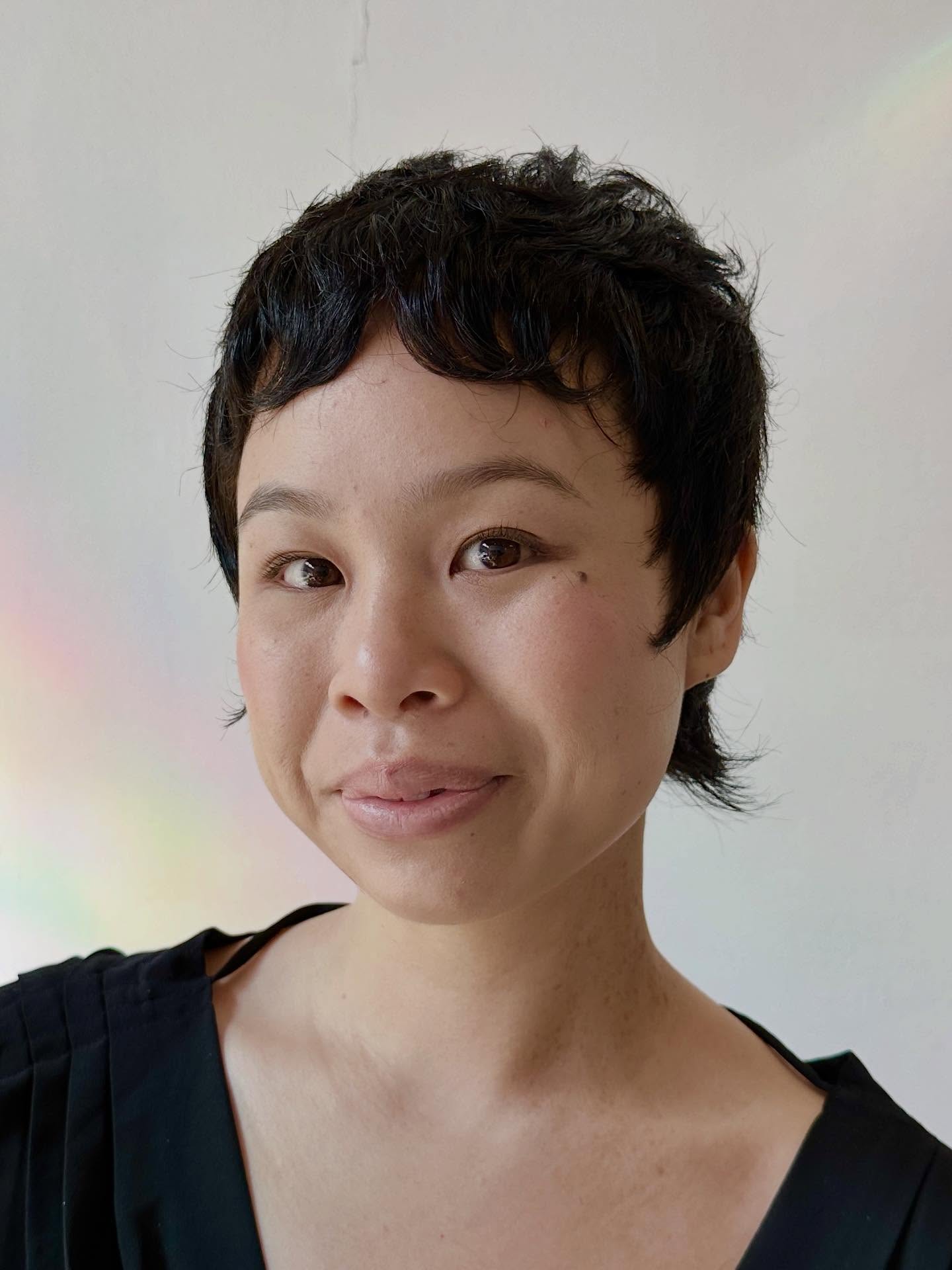 Textured Pixie Cut with Playful Fringe