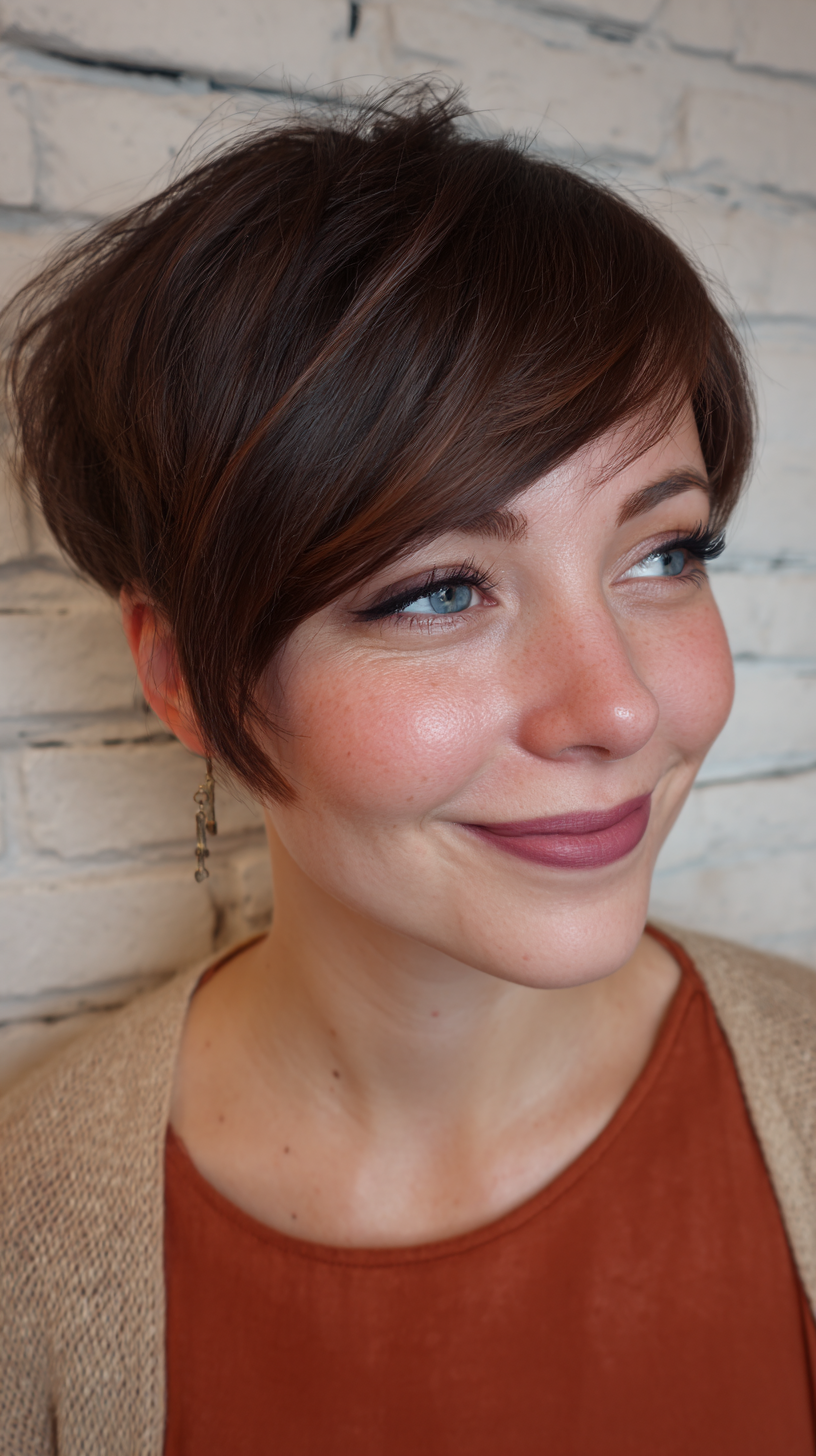 Chic Textured Short Cut with Soft Layers