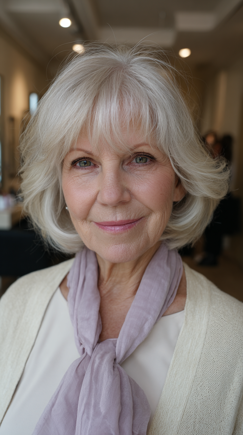 Softly Textured Short Cut with Gentle Layers