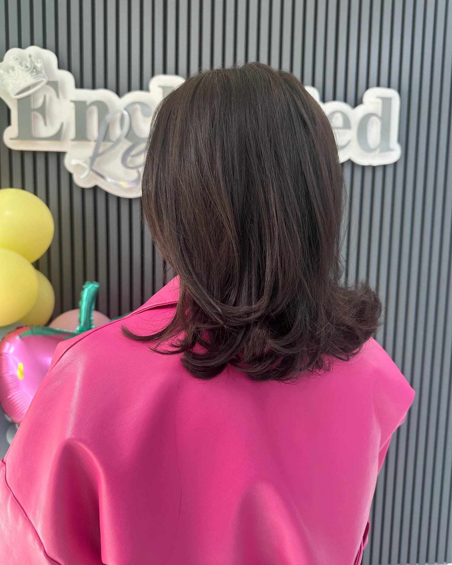 Chic Layered Lob with Soft Movement
