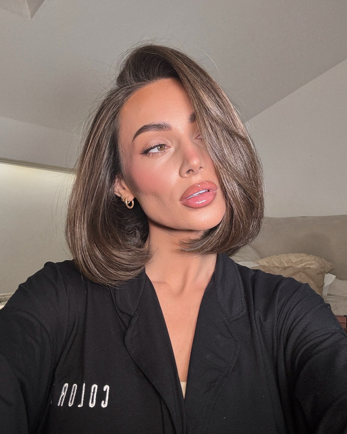 Modern Textured Bob with Subtle Layers