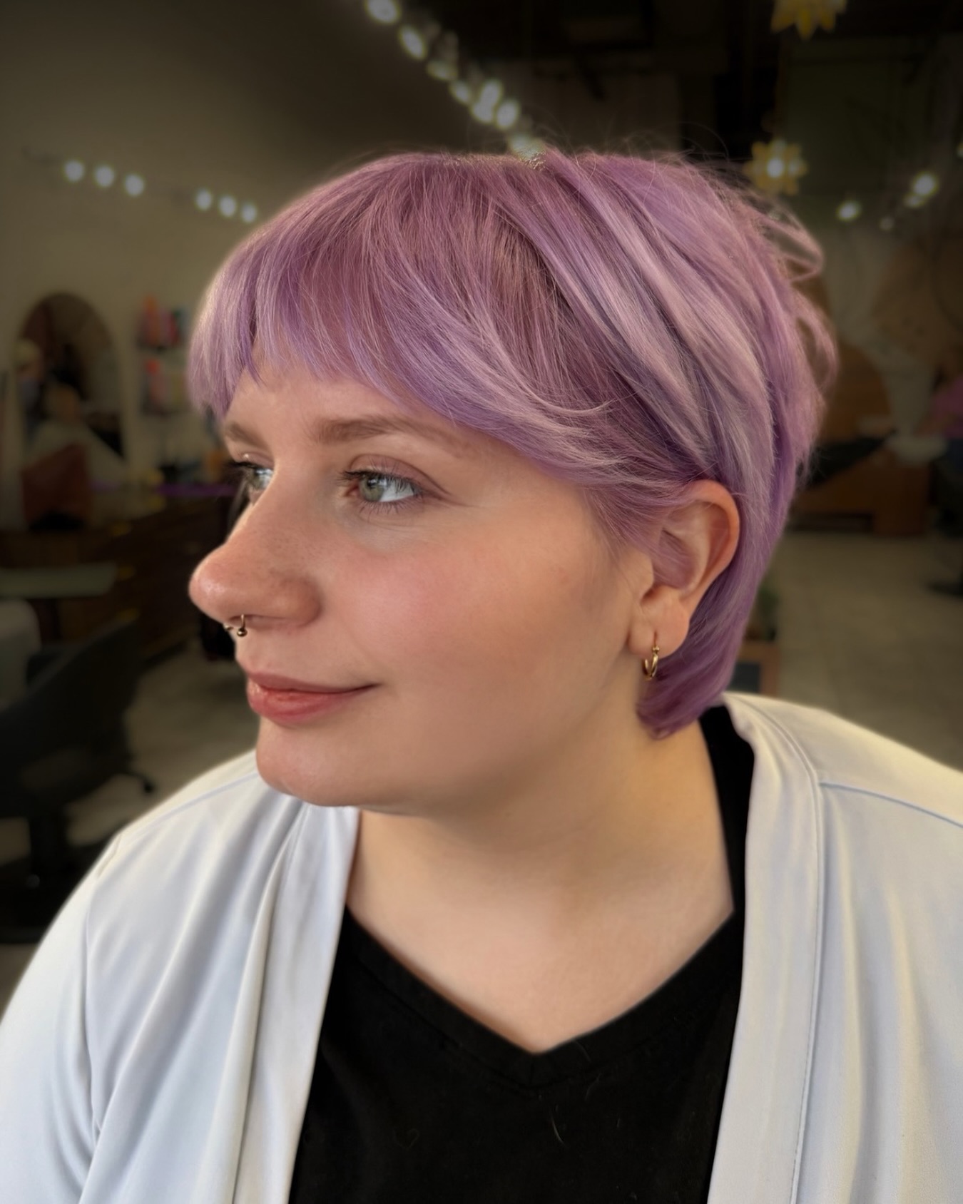 Lavender Whisper Layered Bixie