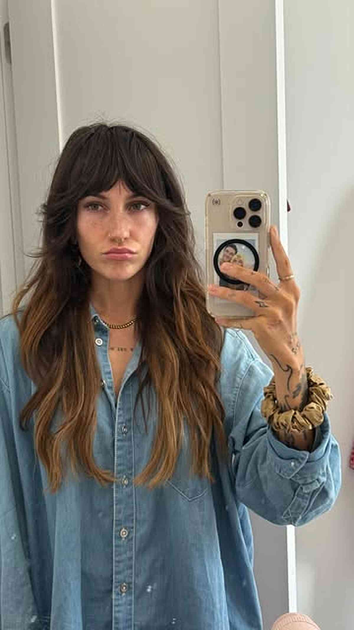 Shaggy Layered Cut with Bangs