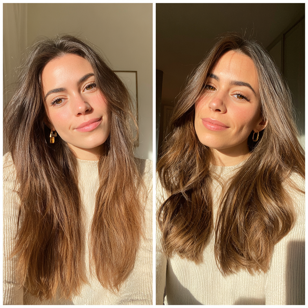 Chic Long Layers with Soft Waves