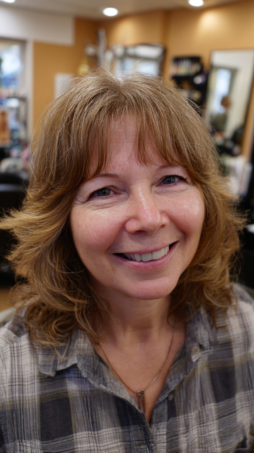 Natural Light Brown Waves with Soft Layers