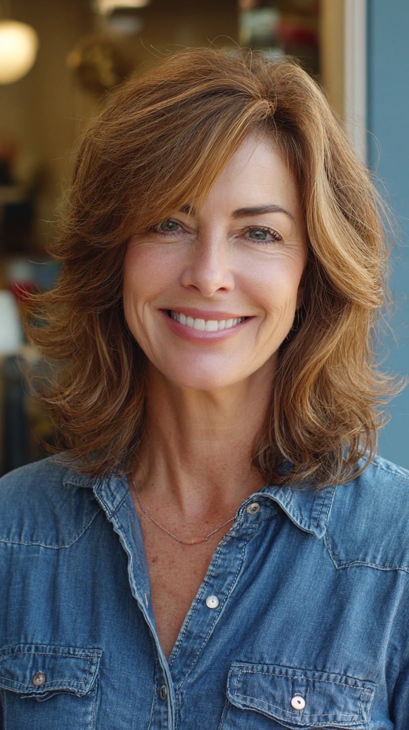 Timeless Textured Brunette Layers