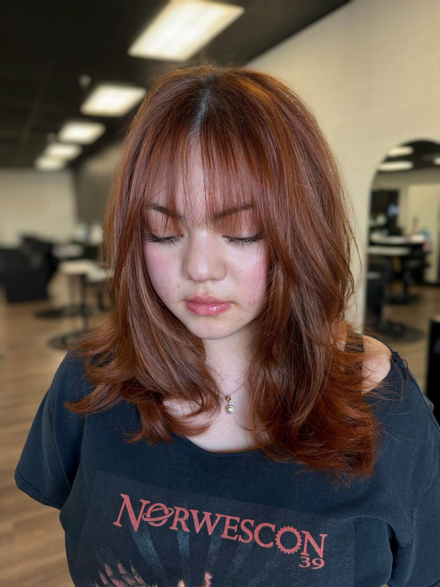 Trendy Soft 90s Wispy Bangs with Layered Volume