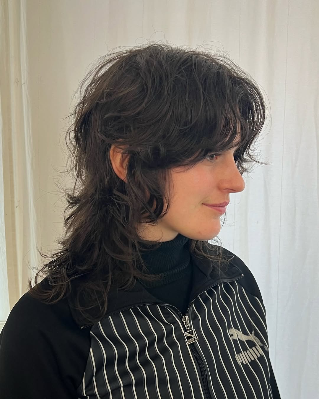 Chic Espresso Shag with Dynamic Layers