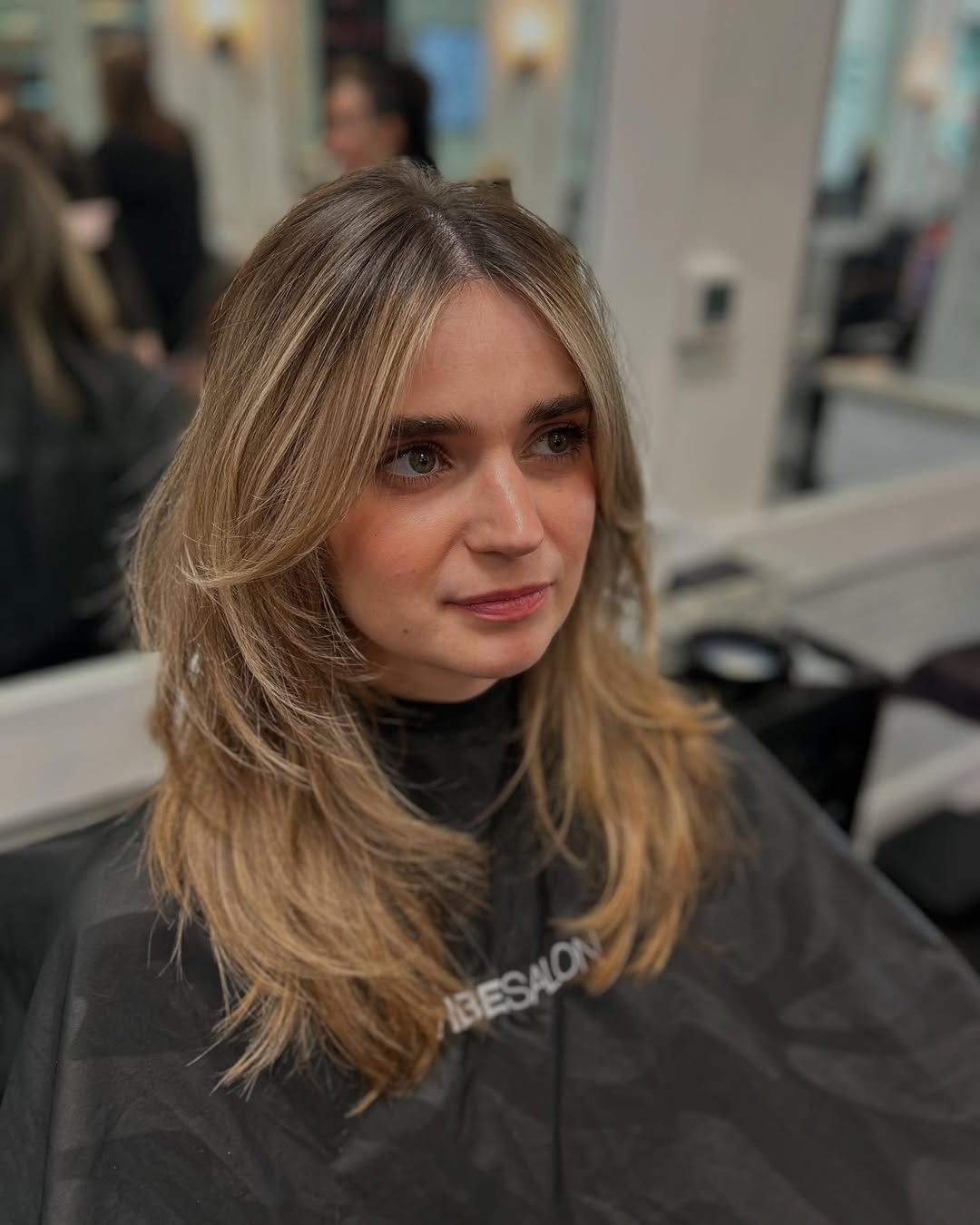 Sun-Kissed Bronde Waves with Soft Layers