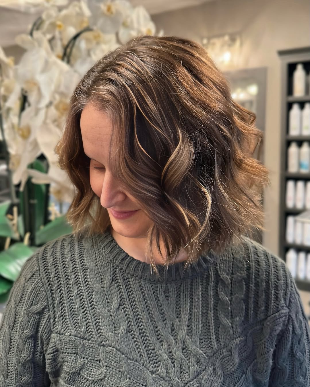 Soft Chocolate Curls with Graduated Layers