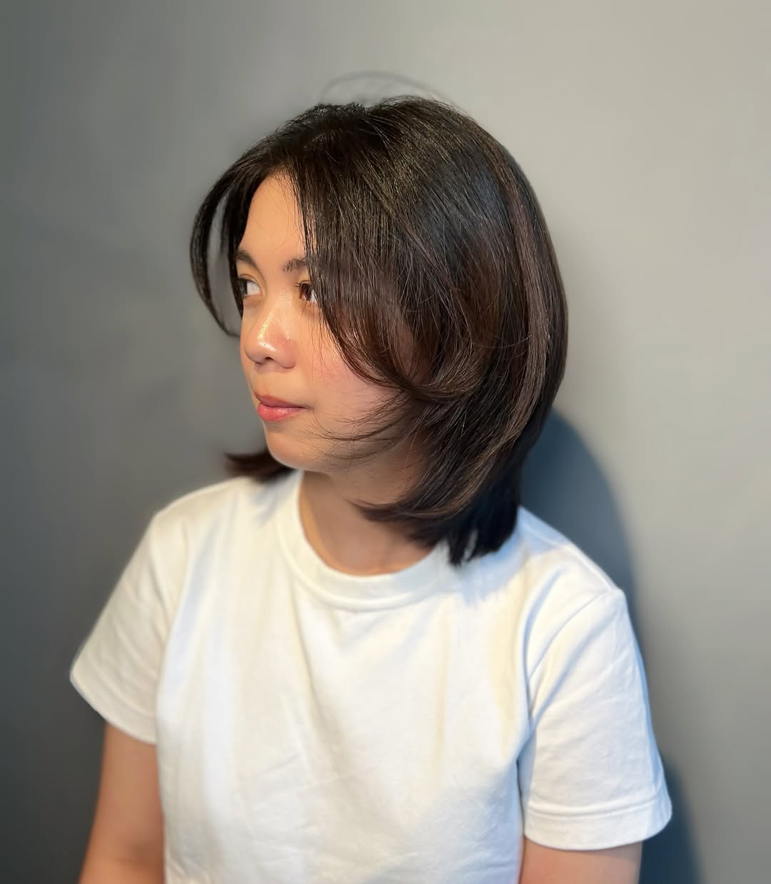 Softly Tousled Mid-Length Bob with Dynamic Layers