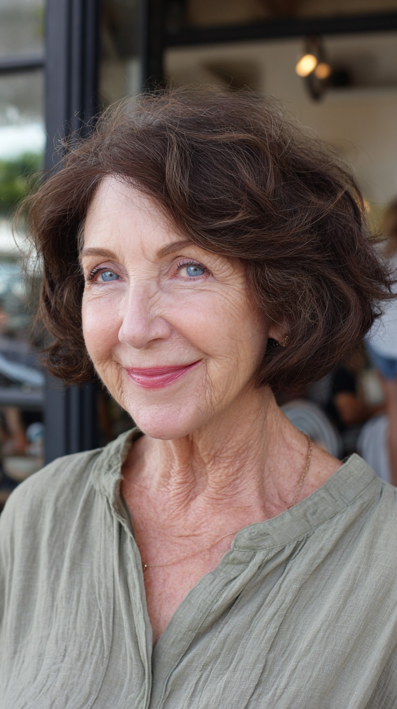 Textured Waves with Dynamic Volume for Ageless Style