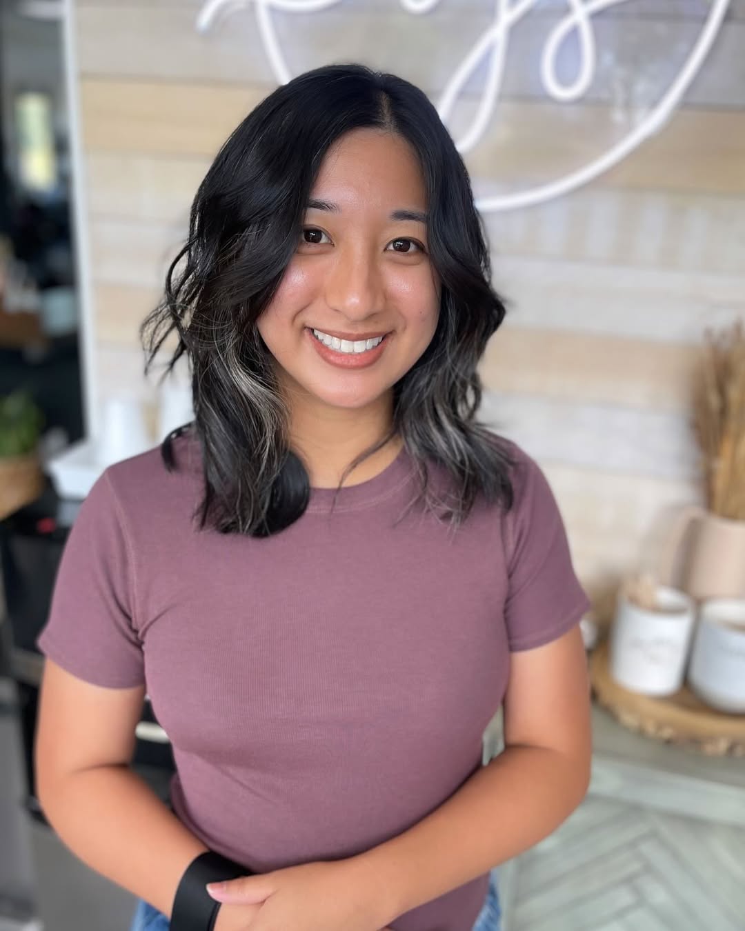 Textured Waves with Sunkissed Highlights