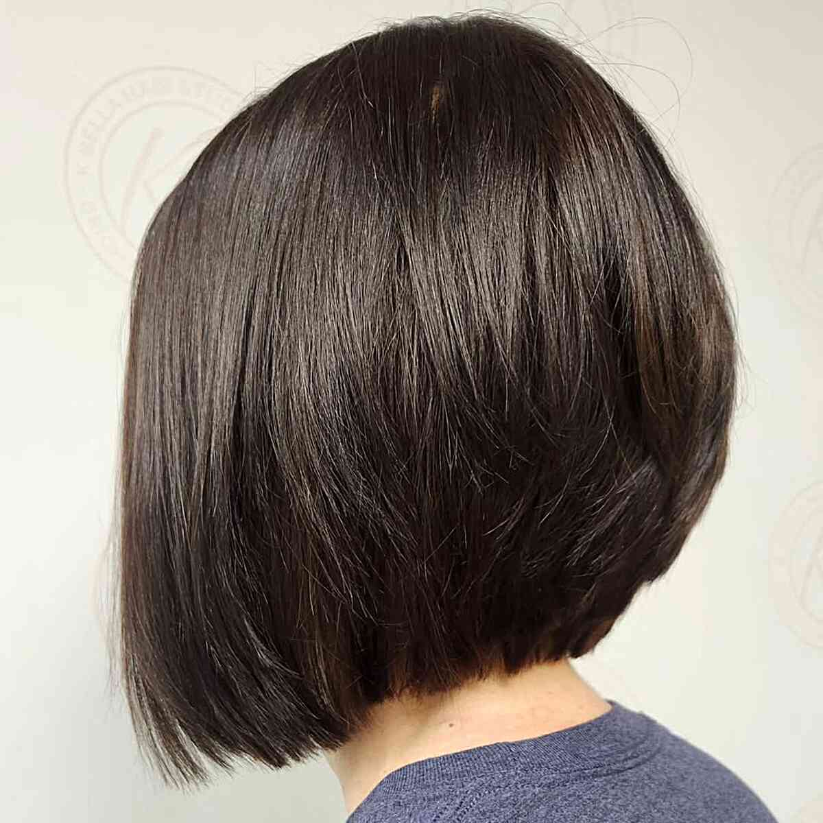 Classic Blunt Bob with Subtle Textured Ends