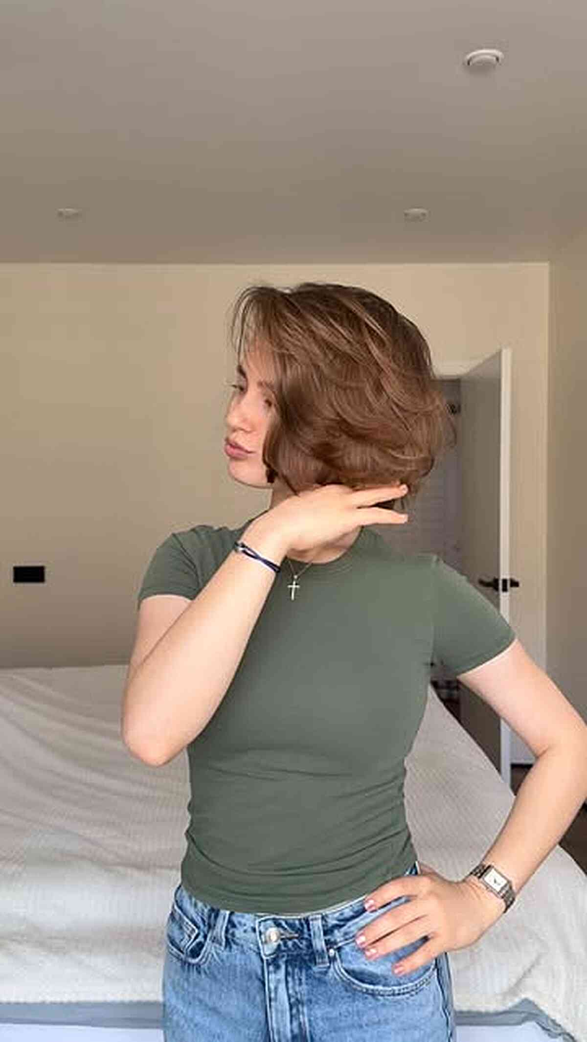 Rounded Jawline Bob with Lift