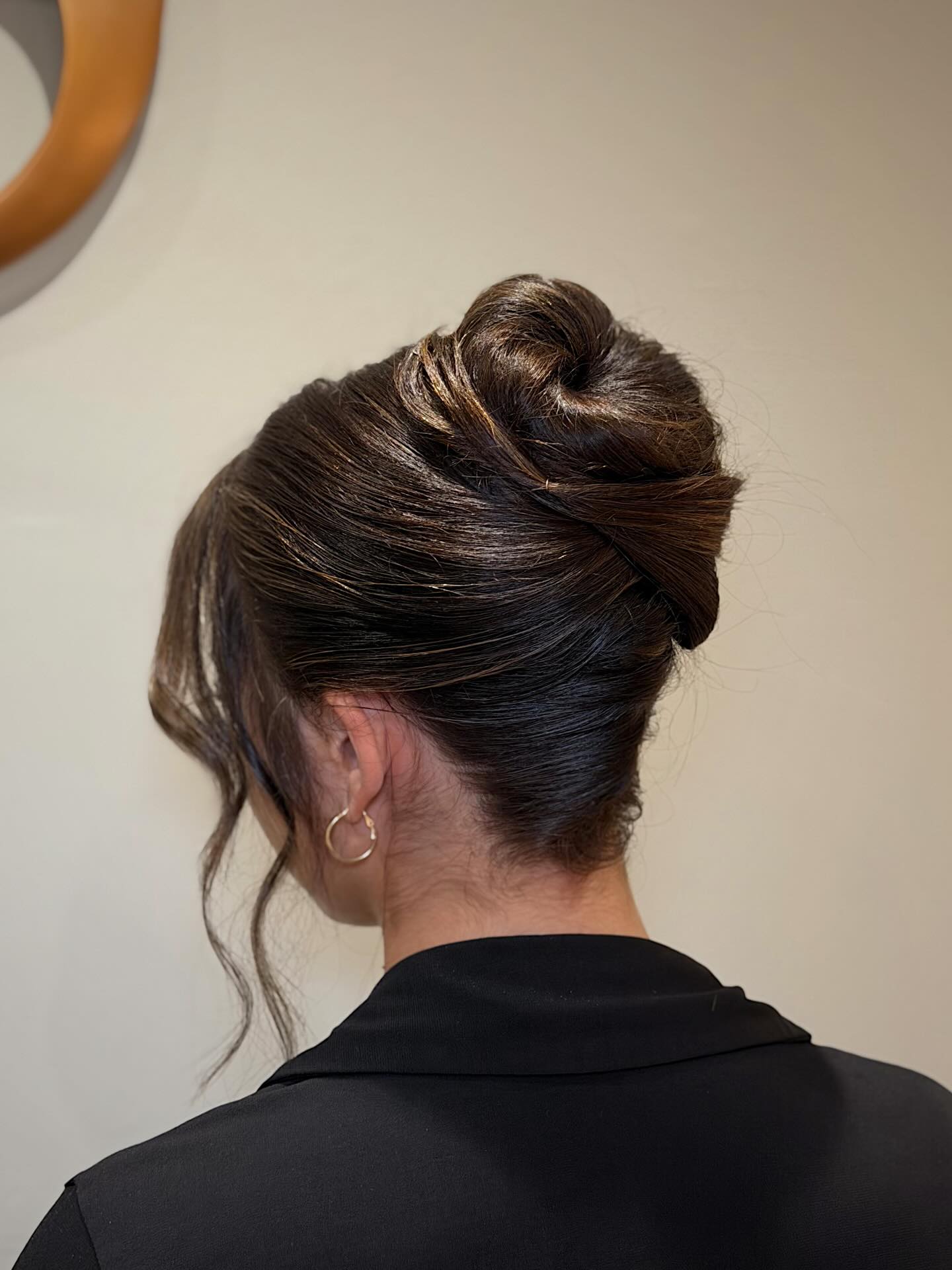Refined Cinnamon Twist Updo