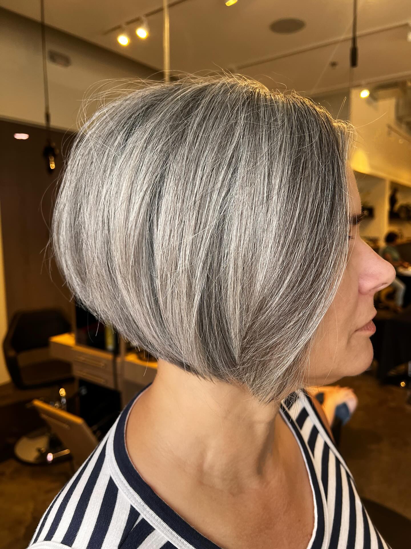 Silver-Steel Smooth Graduated Bob