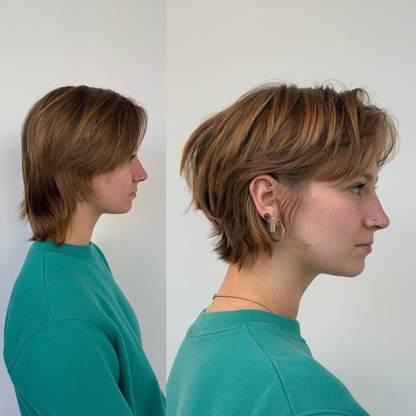 Chic Bixie with Subtle Layered Texture