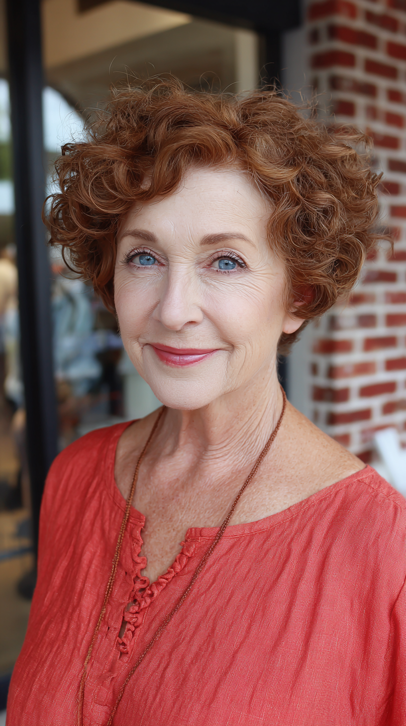 Modern Curly Bob with Dynamic Volume