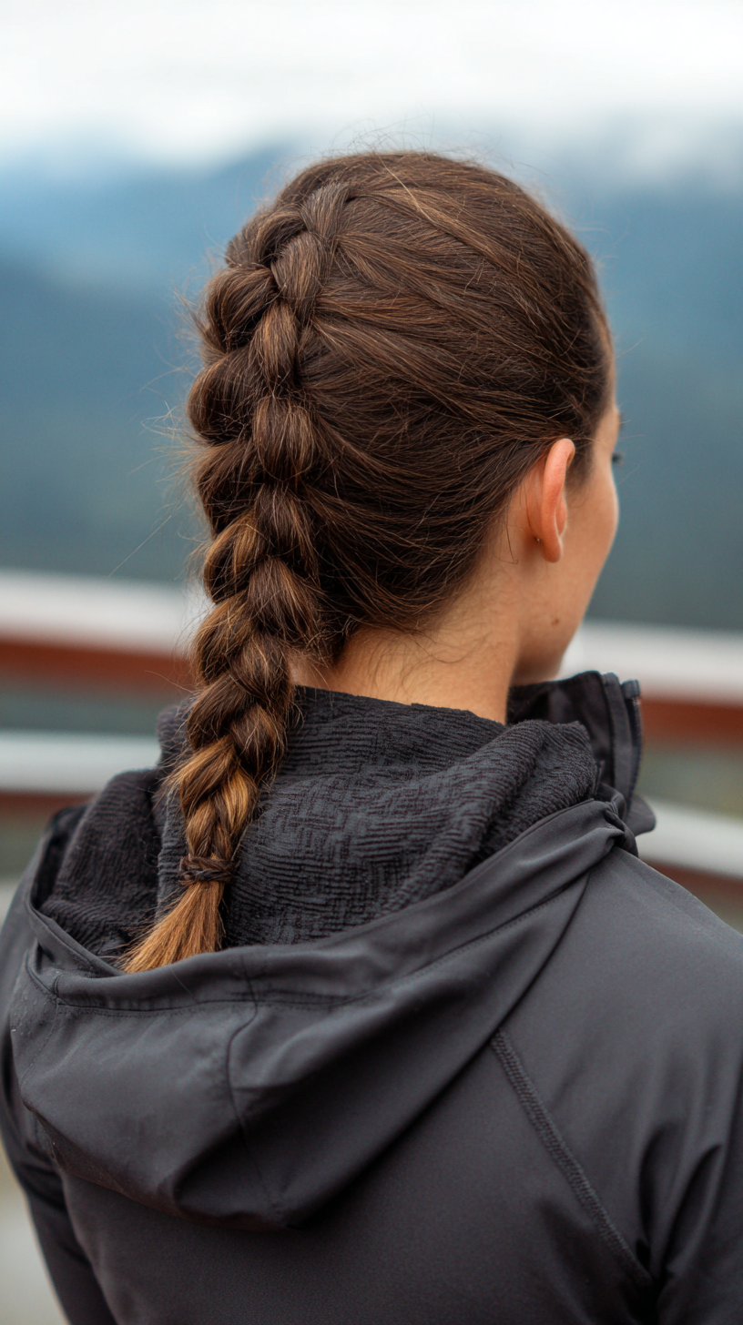 Classic French Braid for Outdoor Adventures