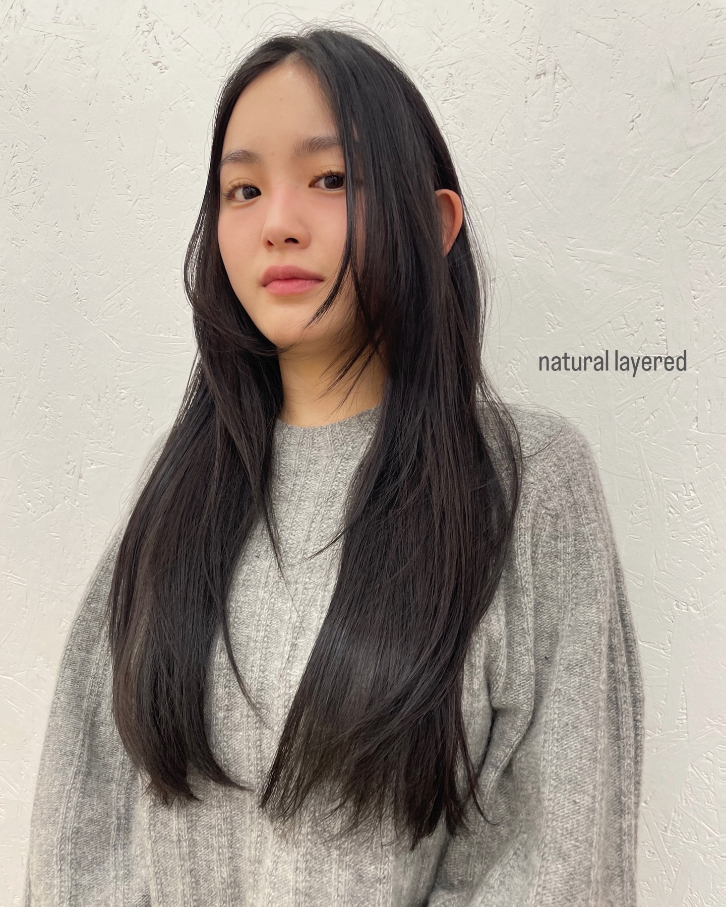 Natural Long Layered Cut with Soft Face-Framing Pieces