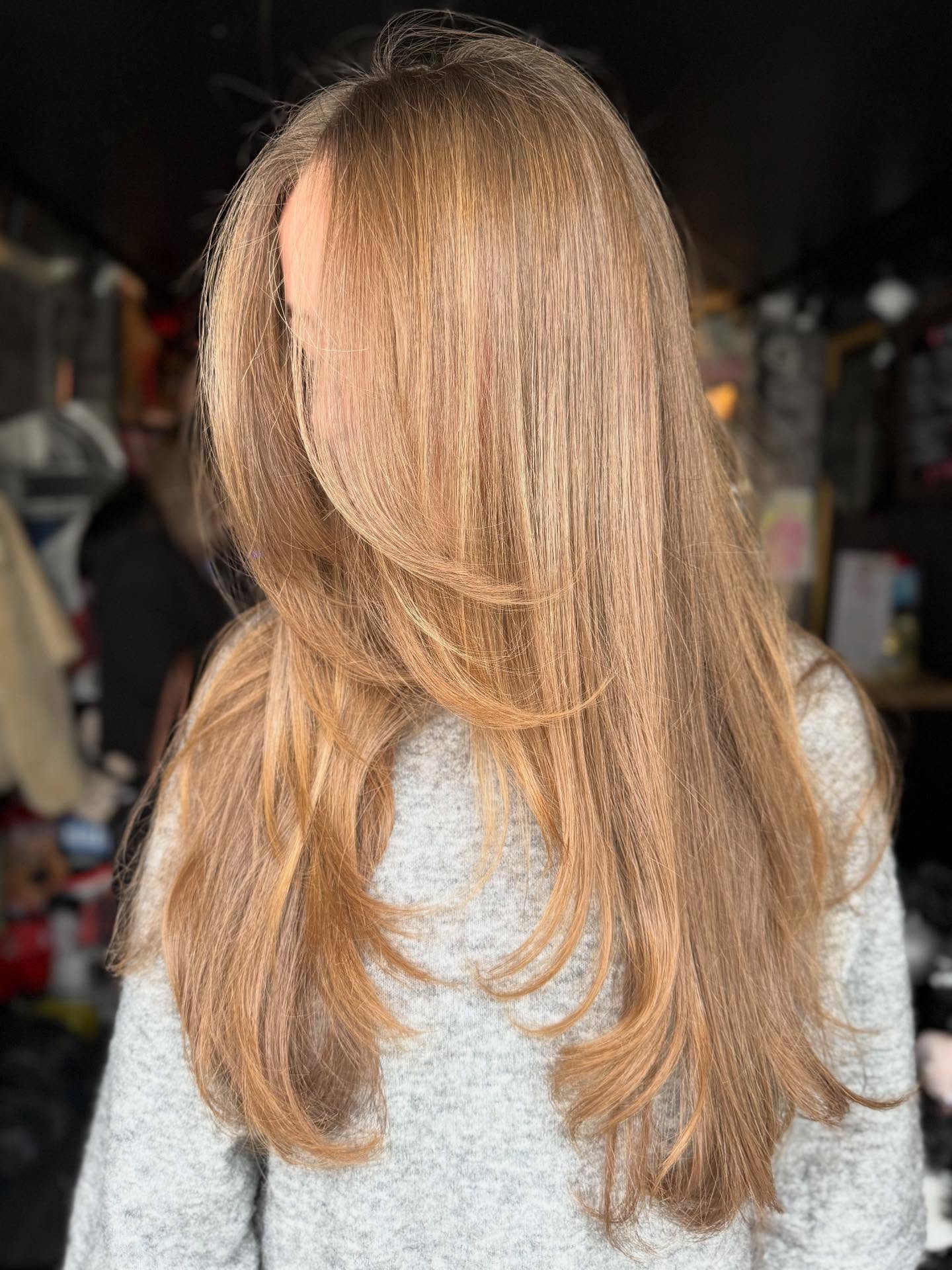 Radiant Long Layered Cut with Natural Movement