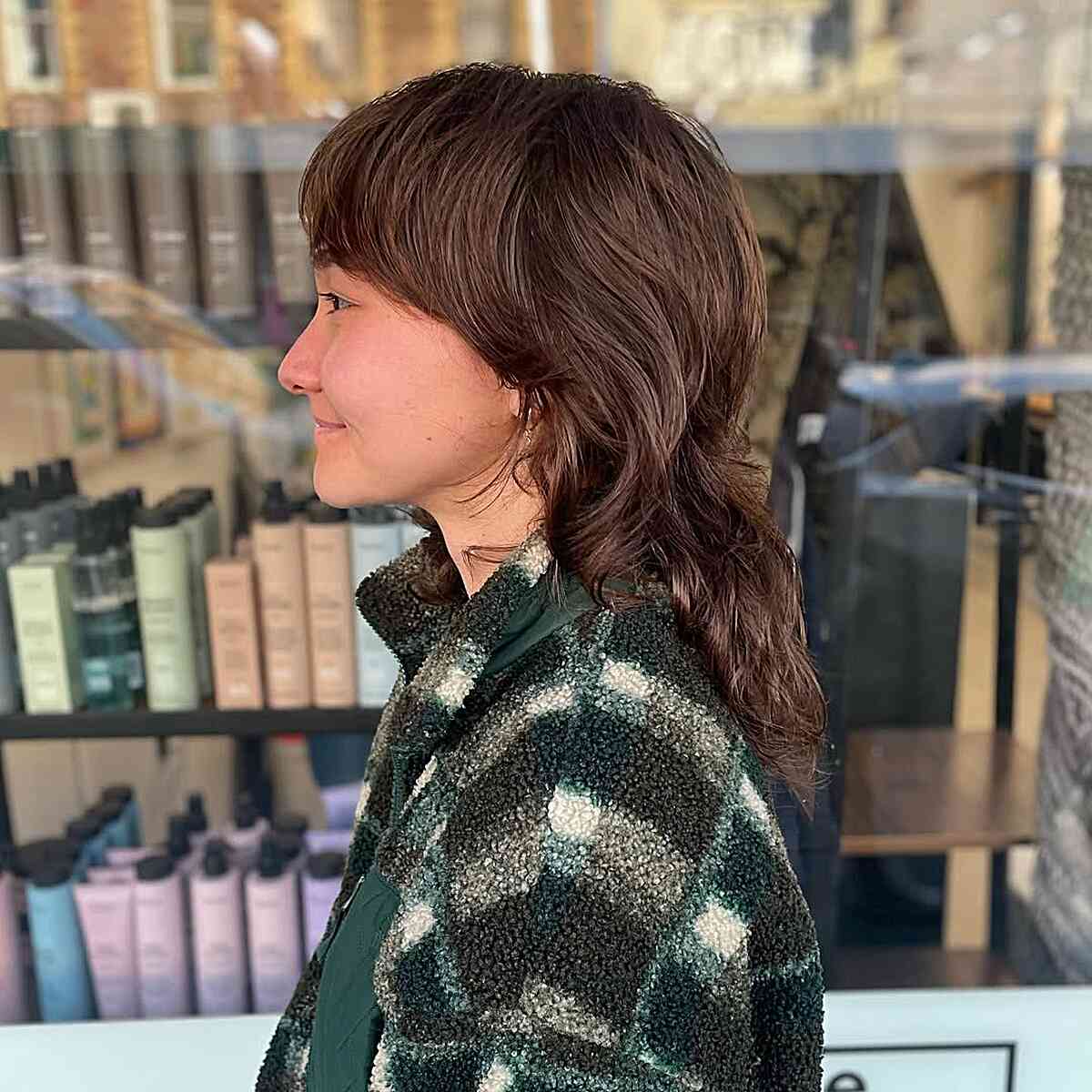 Trendy Shag Cut with Soft Waves