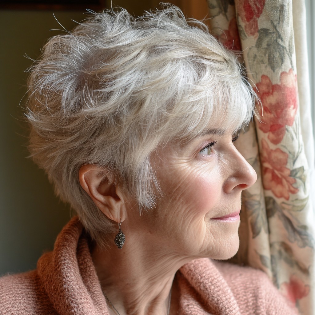 Chic Textured Short Cut with Soft Layers