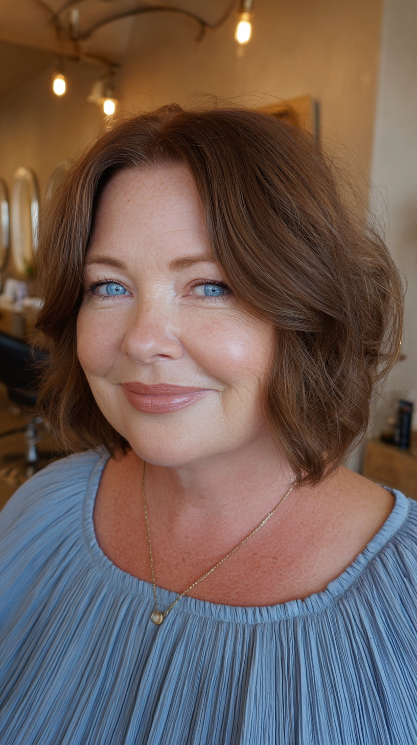 Elegant Soft Waves with Textured Ends