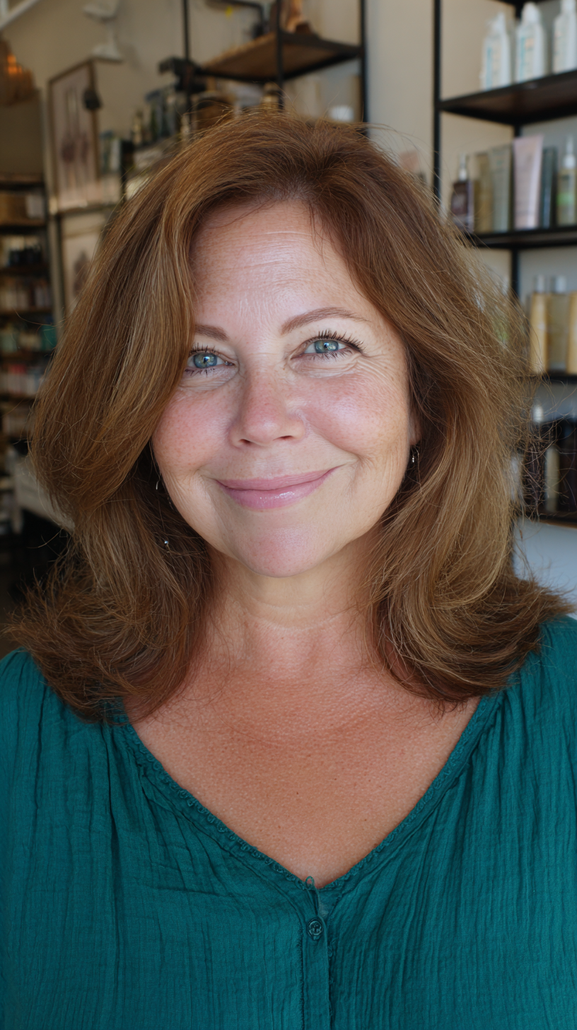 Soft Layered Cut with Gentle Waves
