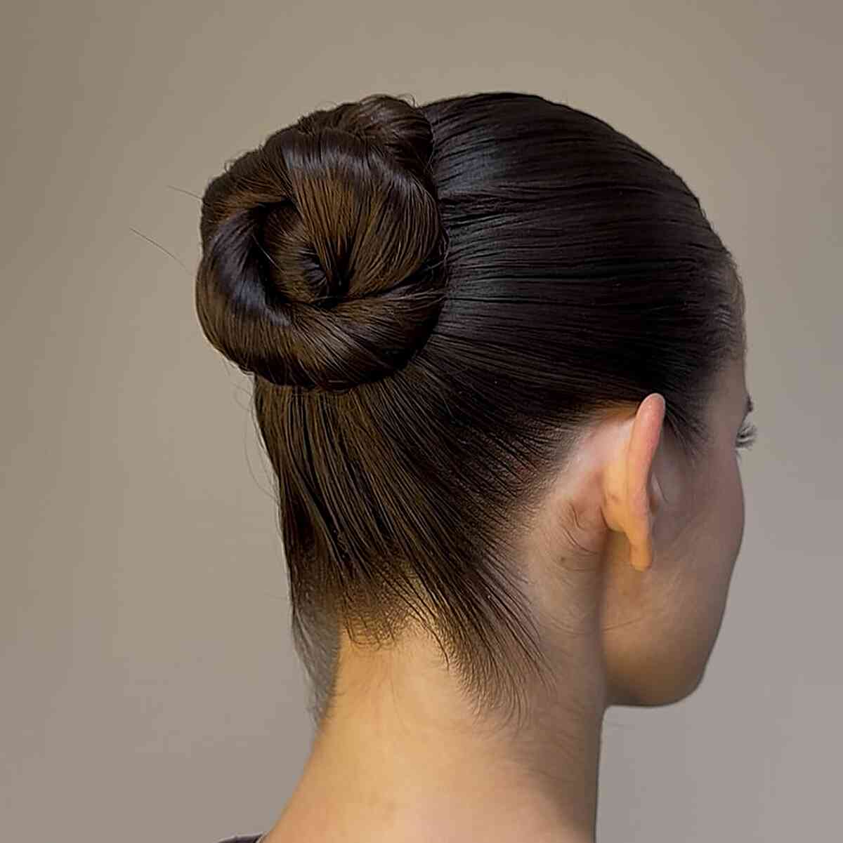 Sleek High Bun for Effortless Elegance