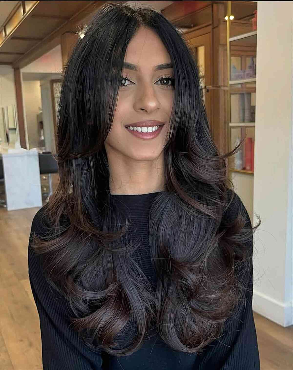 Long Luxurious Layered Waves
