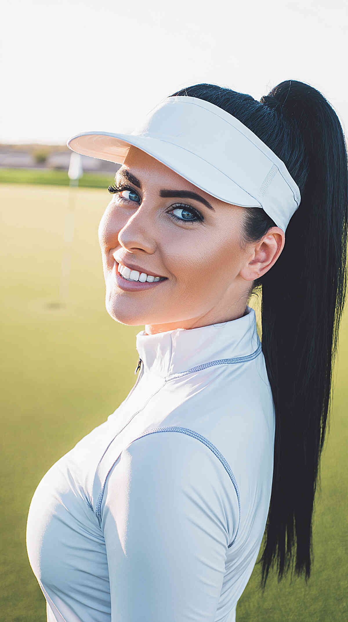 Sleek High Ponytail with Natural Shine
