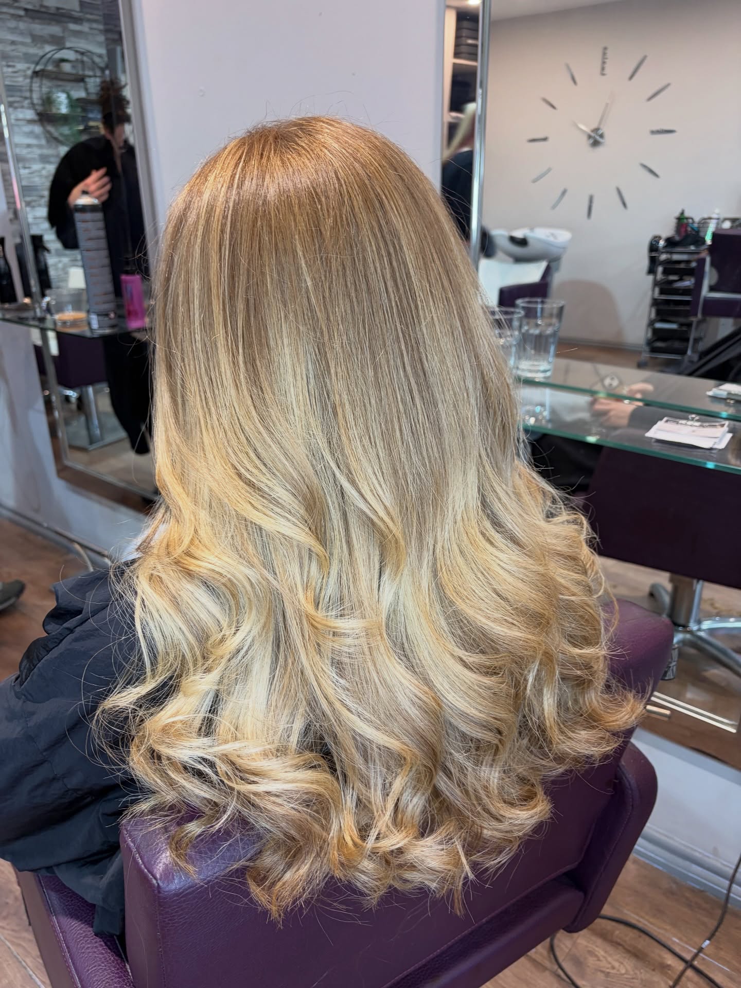 Glamorous Long Blonde Waves with Luscious Movement