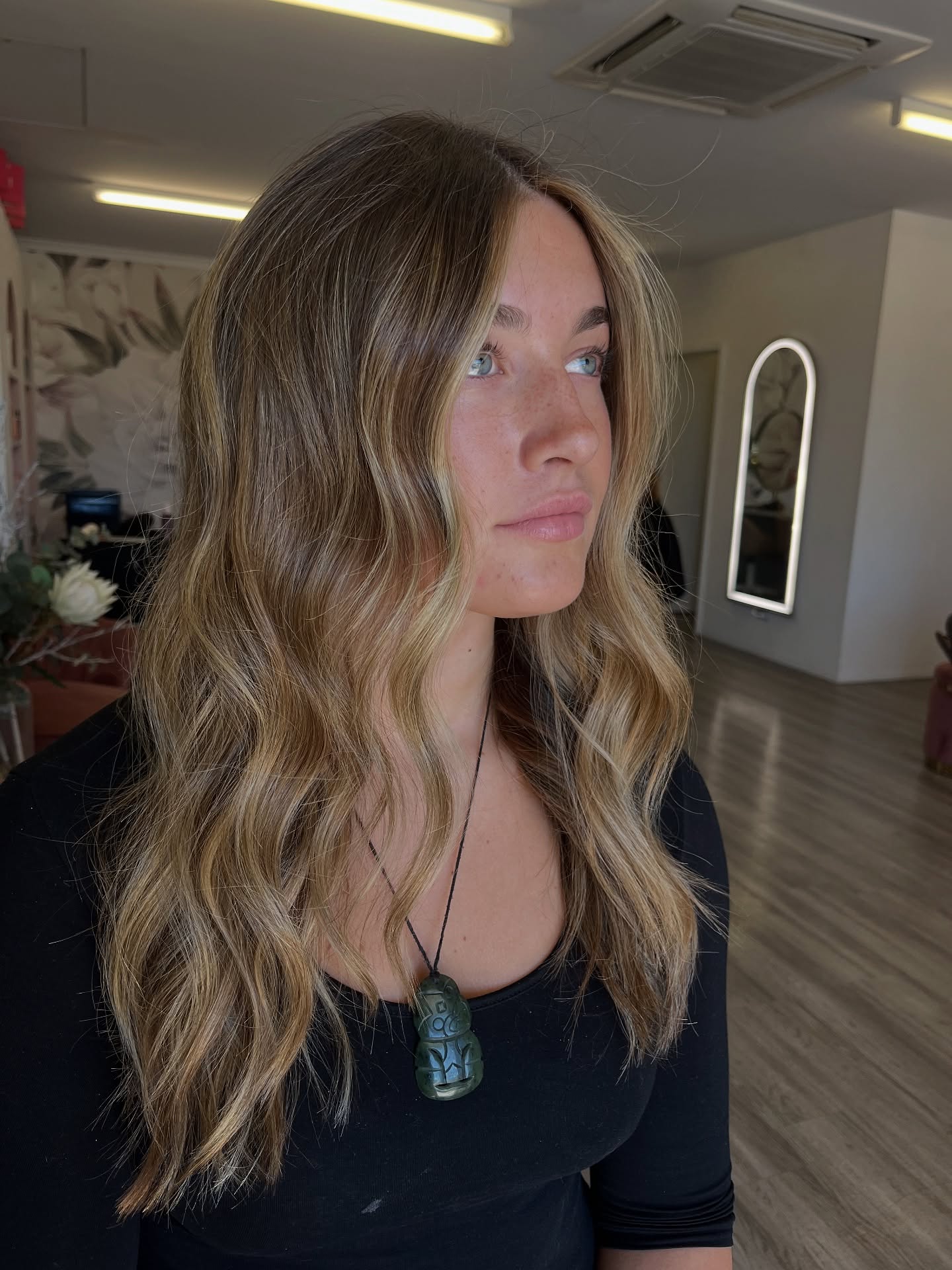 Sun-Kissed Beachy Waves with Lush Dimension