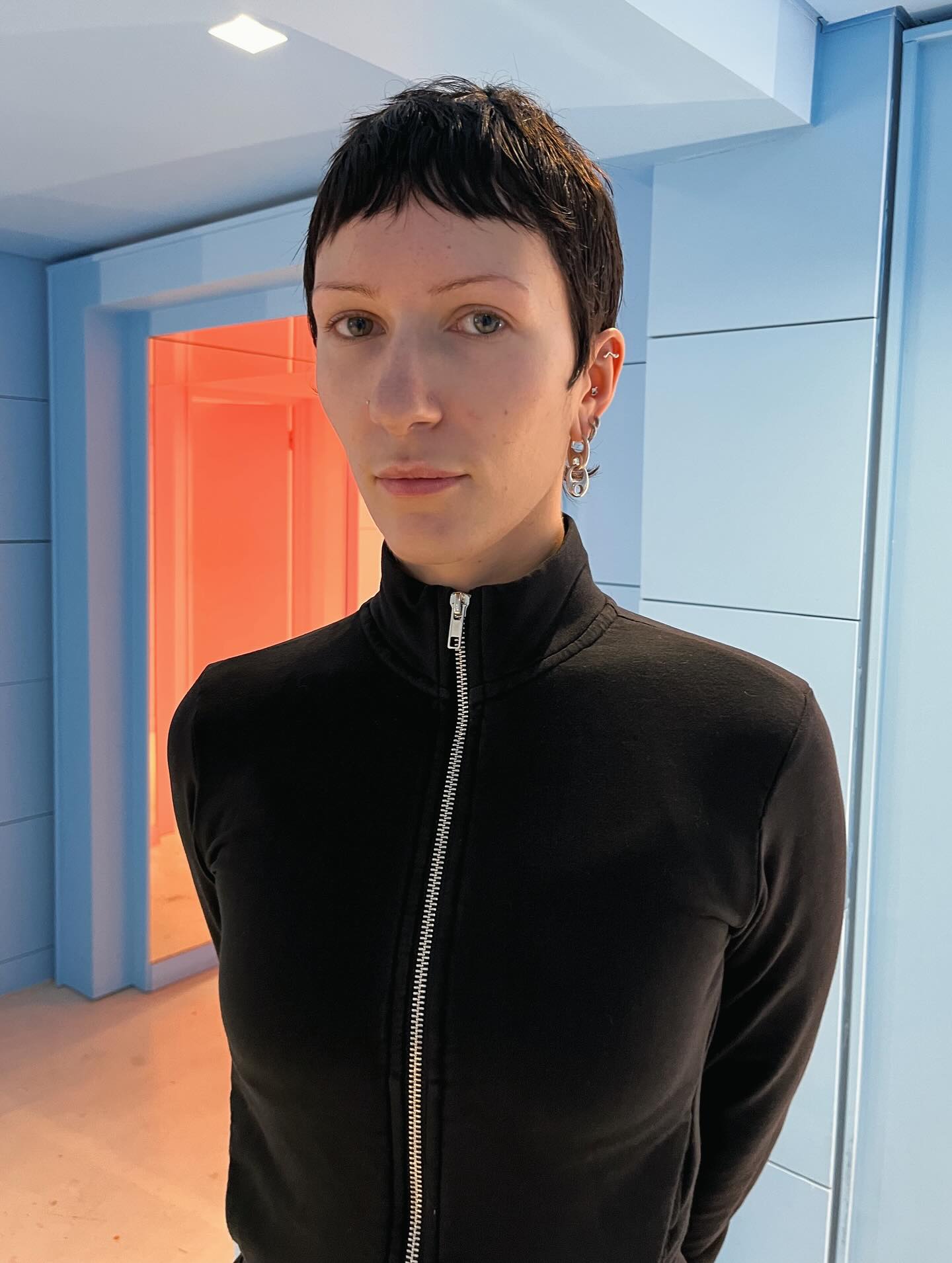 Chic Textured Crop with Subtle Layers