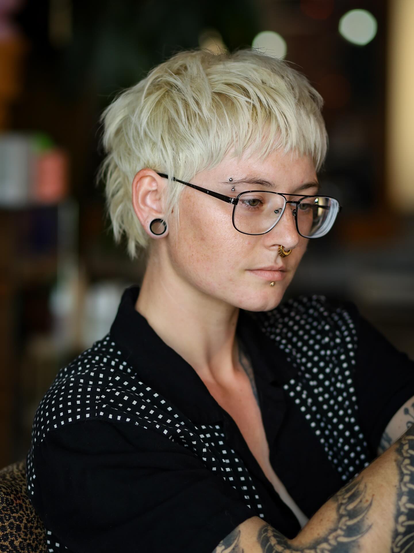 Choppy Short Pixie with Textured Layers