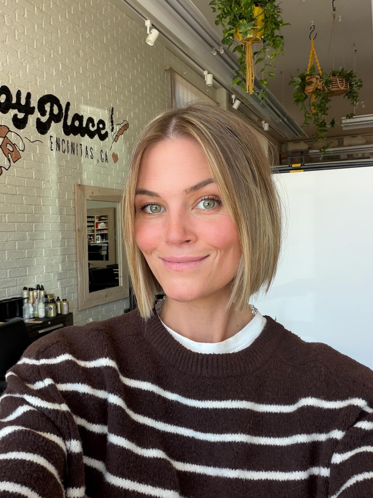 Modern Textured Lob for Fine Hair