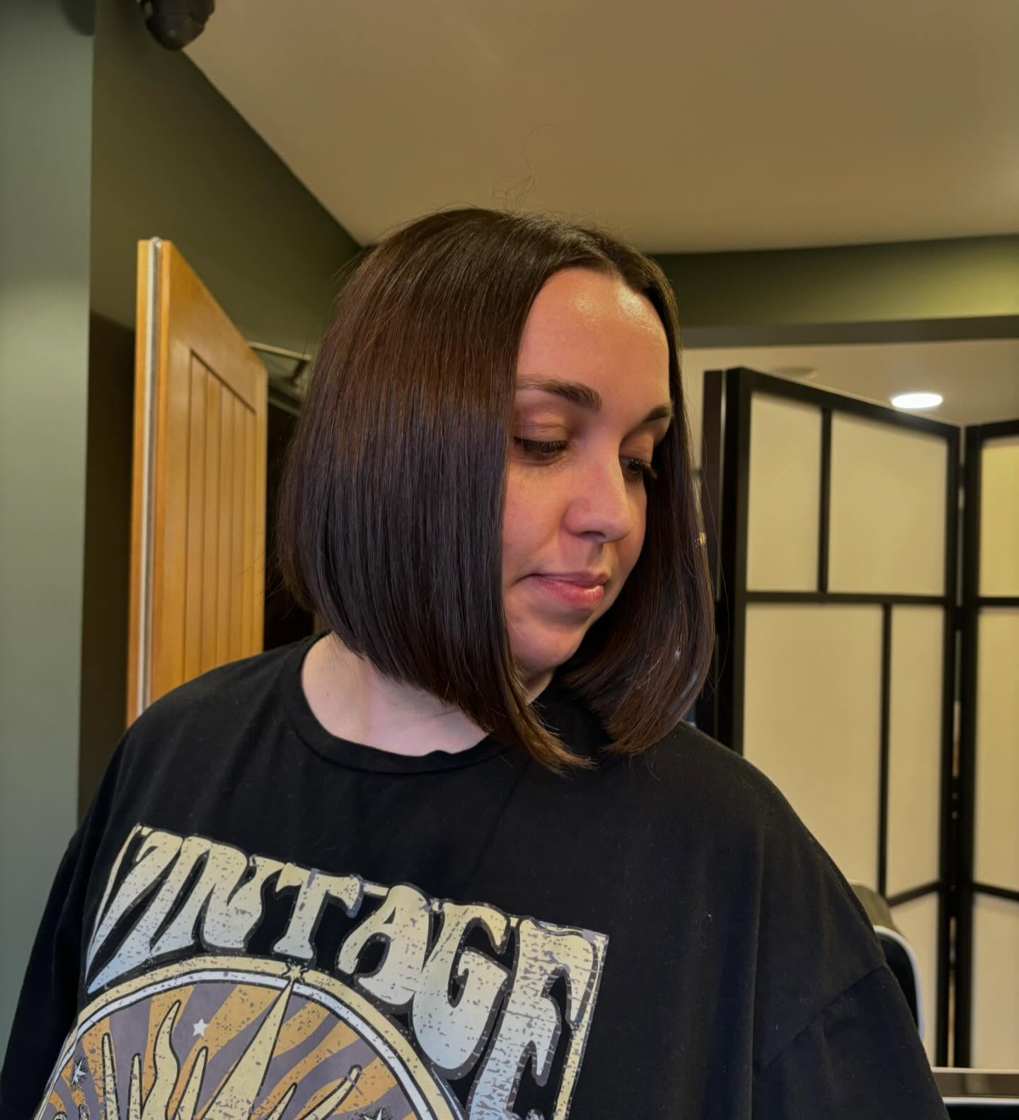 Sleek A-Line Bob for Fine Hair