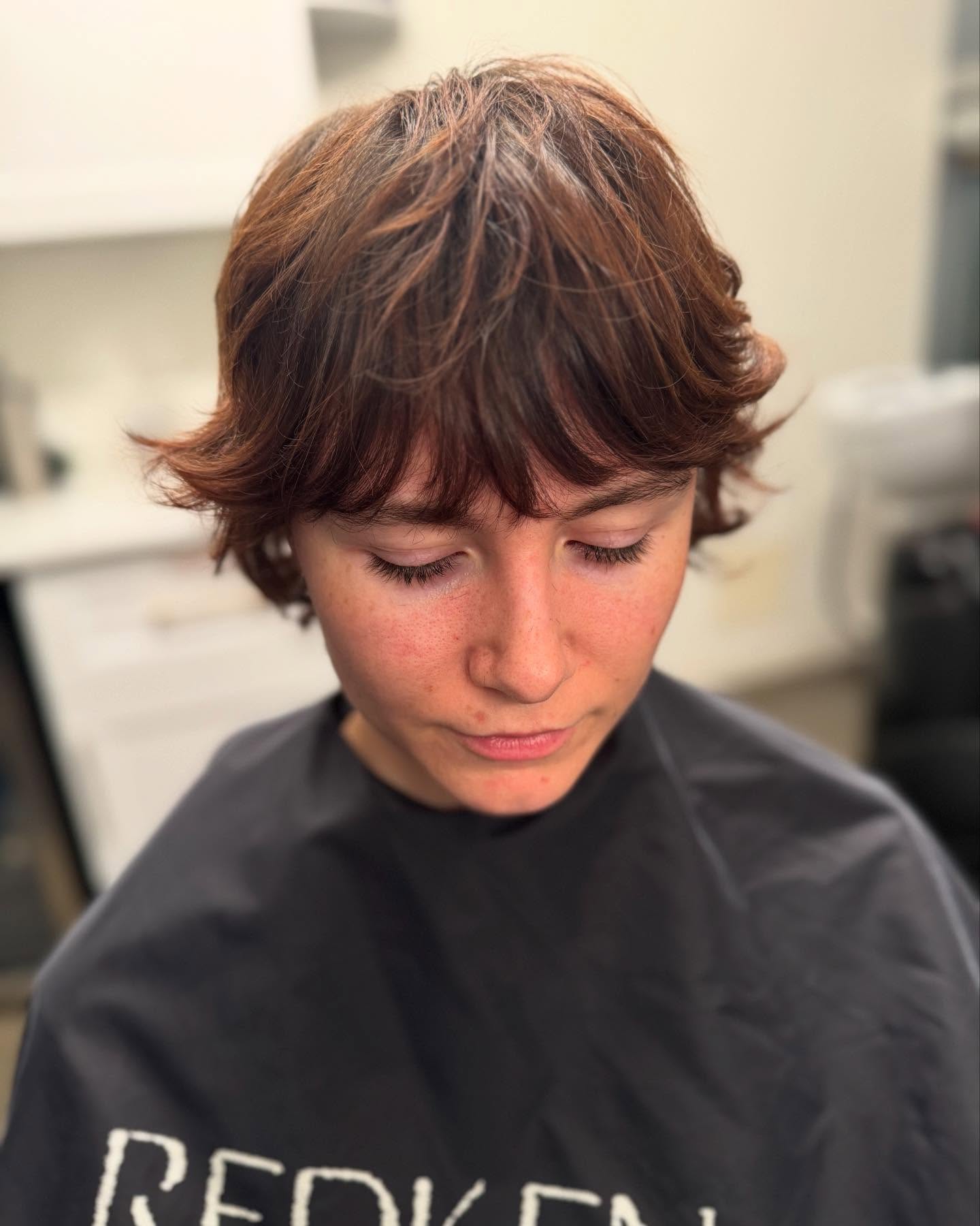 Textured Shaggy Pixie with Soft Undercut