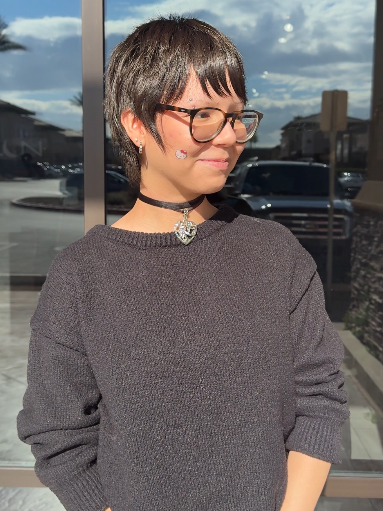 Trendy Textured Crop for Fine Hair