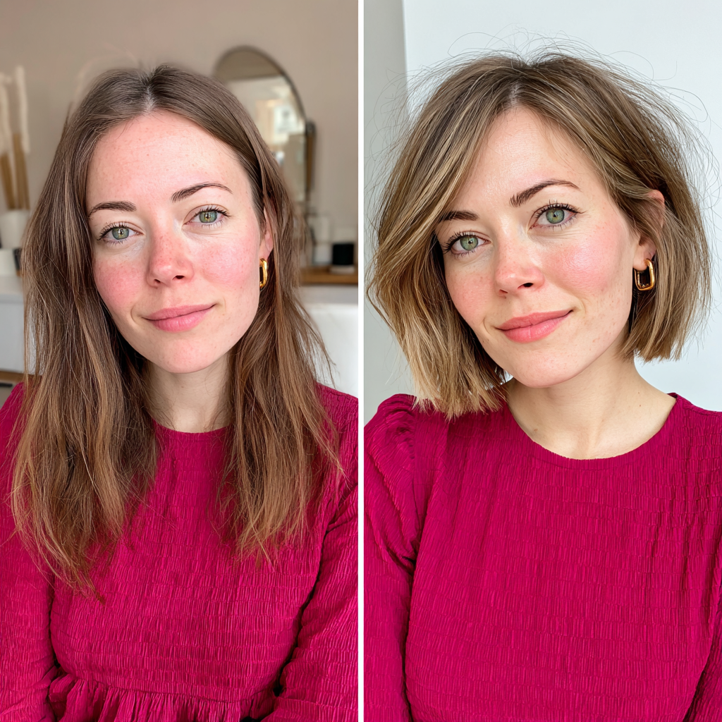 Chic Textured Blonde Bob with Subtle Layers
