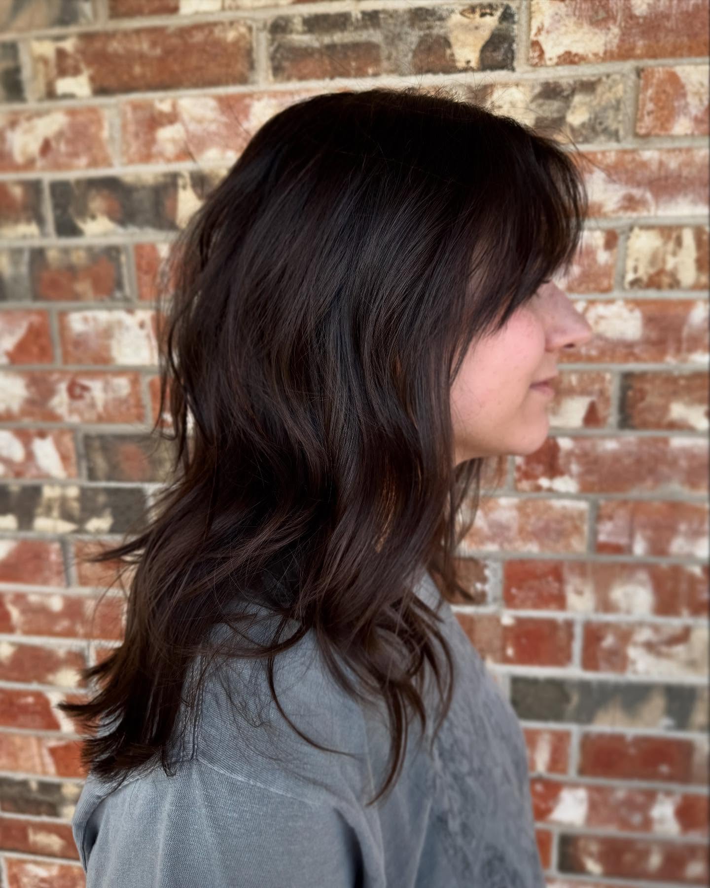 Softly Textured Medium Cut with Subtle Layers