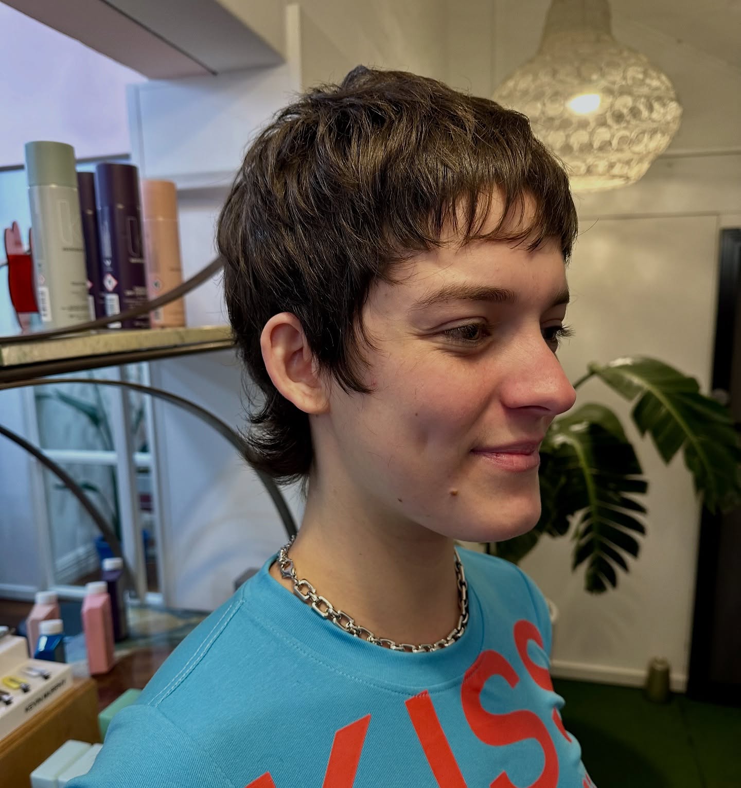 Edgy Short Shag with Textured Layers